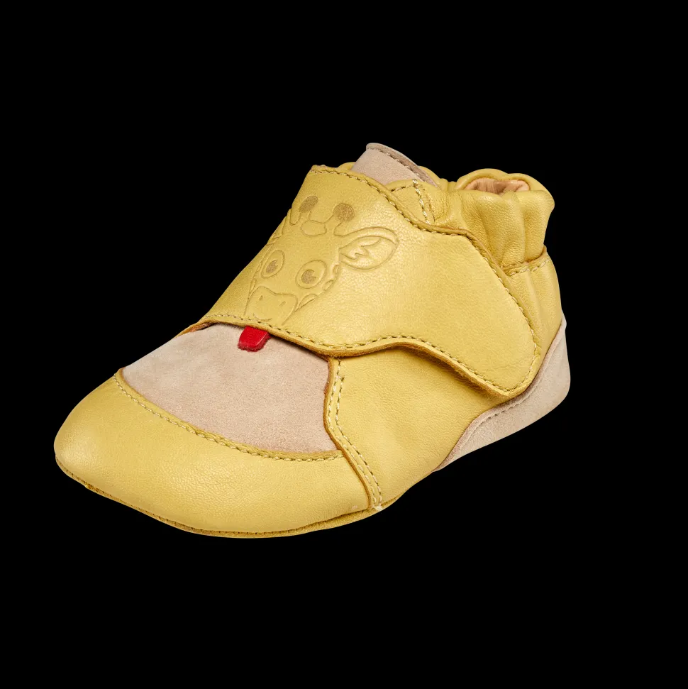 Affenzahn Leather Crawly – Giraffe