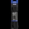2GO Sorte Flade Snørebånd 100 cm