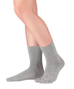 Knitido Essentials Midi Tåsokker – Light Grey