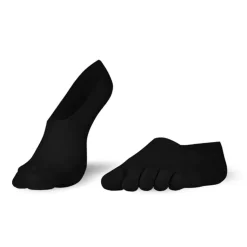Knitido Essentials No-Show – Tåsokker – Black