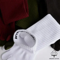 My Foot Function Tåsokker – Crew Length – White
