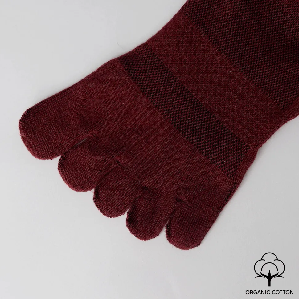 My Foot Function Tåsokker – No-Show Length – Redwood Clay