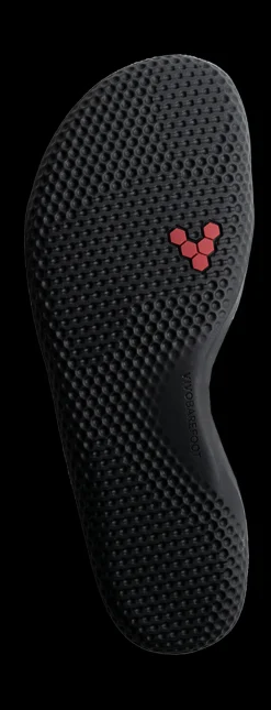Vivobarefoot Asana Yin Ballerina Leather Womens – Obsidian