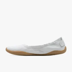 Vivobarefoot Asana Yin Ballerina Leather Womens – Limestone