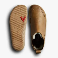 Vivobarefoot Gobi Chelsea Warmlined Mens - Light Tan