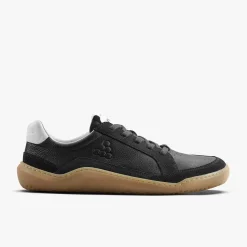 Vivobarefoot Gobi II Sneaker Premium Leather Womens – Obsidian