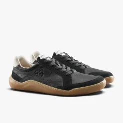 Vivobarefoot Gobi II Sneaker Premium Leather Womens – Obsidian