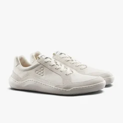 Vivobarefoot Gobi II Sneaker Premium Leather Mens – Limestone
