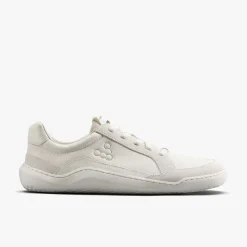 Vivobarefoot Gobi II Sneaker Premium Leather Womens – Limestone (Vaporous Grey)