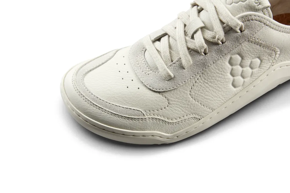 Vivobarefoot Gobi Sneaker Leather Womens – Limestone