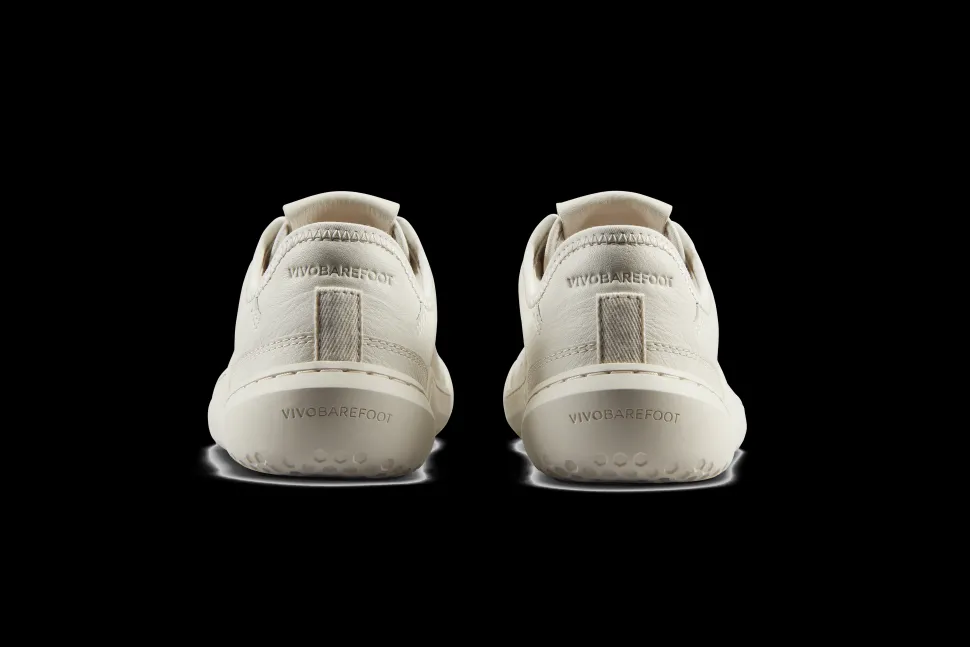 Vivobarefoot Gobi Sneaker Leather Womens – Limestone