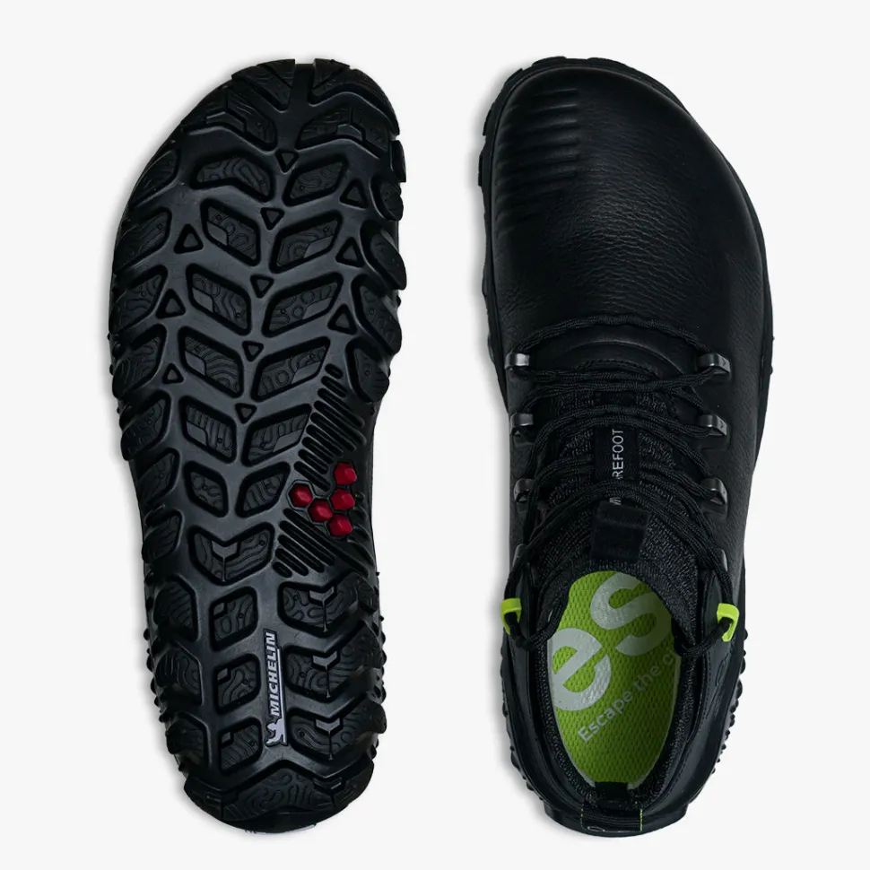 Vivobarefoot Magna Forest ESC Womens – Obsidian / Lime
