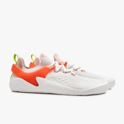 Vivobarefoot Motus Strength Mens – White / Scarlet Ibis