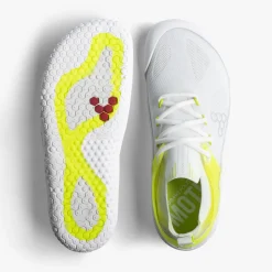 Vivobarefoot Motus Strength Mens – White / Acid Lime