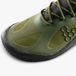 Vivobarefoot Motus Strength Mens – Forest Green/Acid Lime