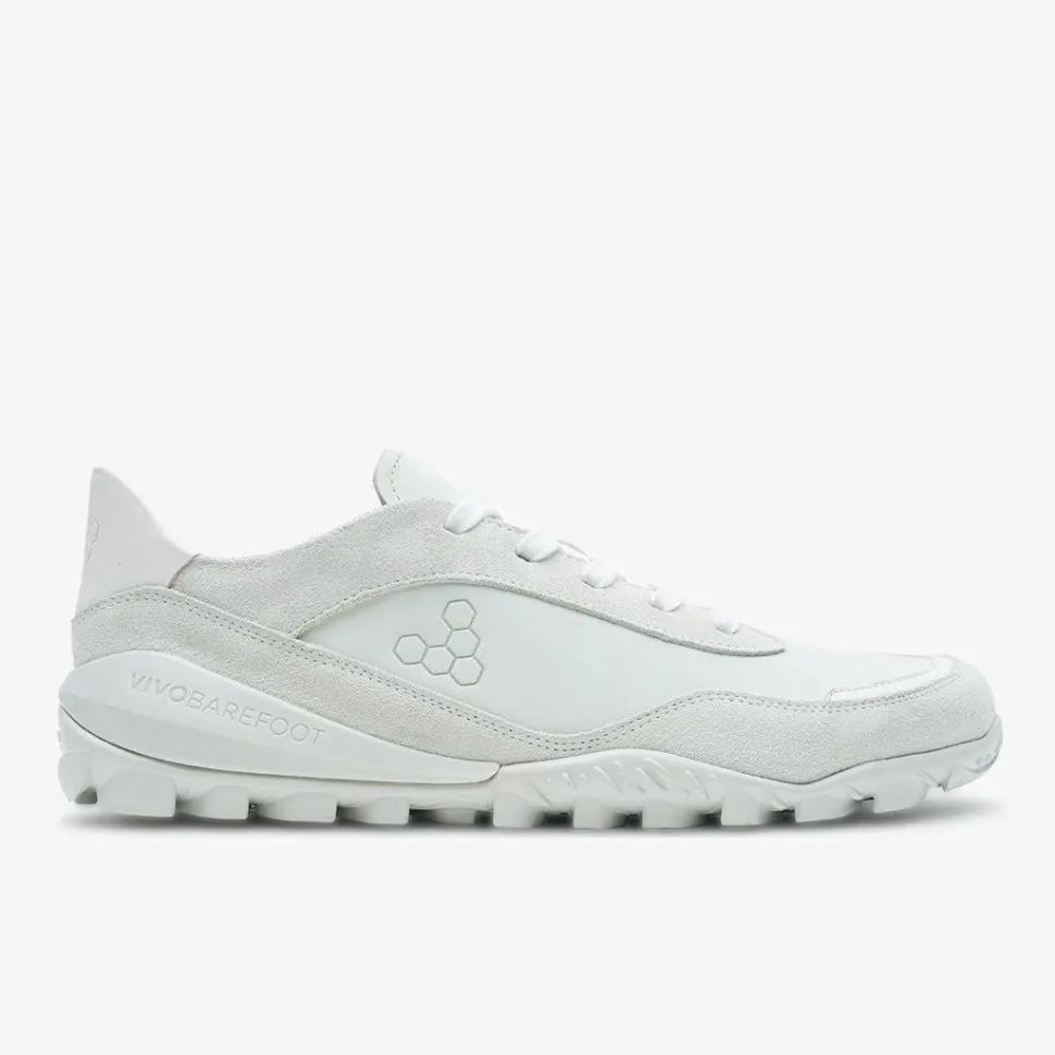 Vivobarefoot Novus Mens – White Leather