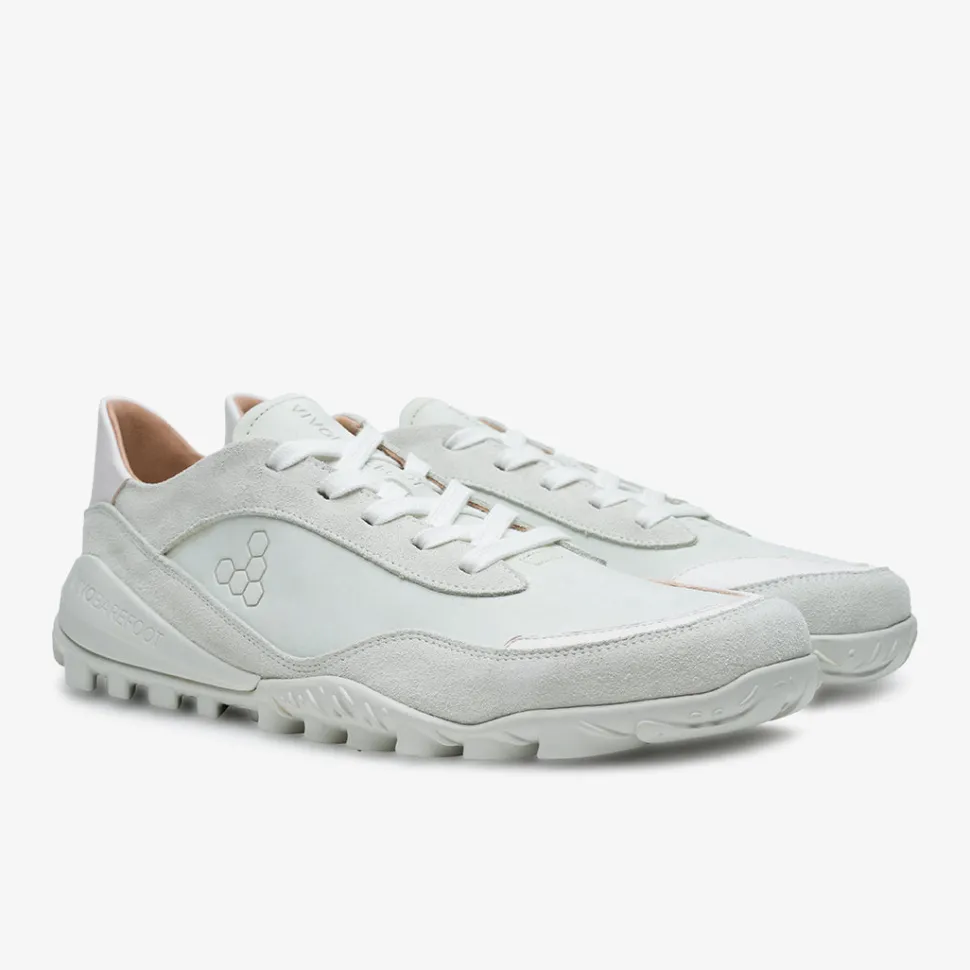 Vivobarefoot Novus Mens – White Leather