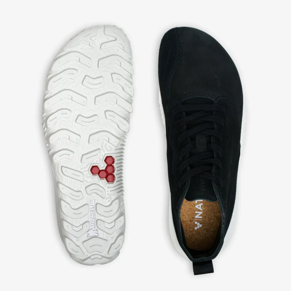 Vivobarefoot Novus Mid Mens – Obsidian