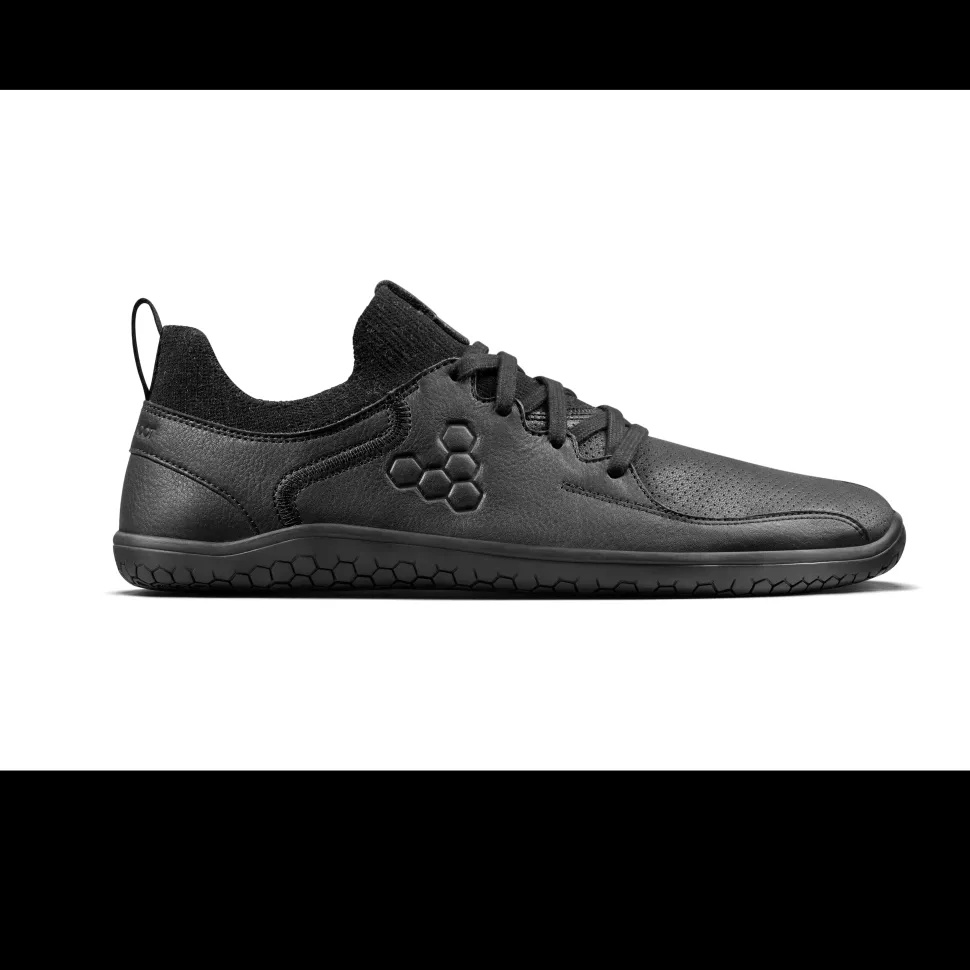 Vivobarefoot Primus Asana Leather Mens – Obsidian