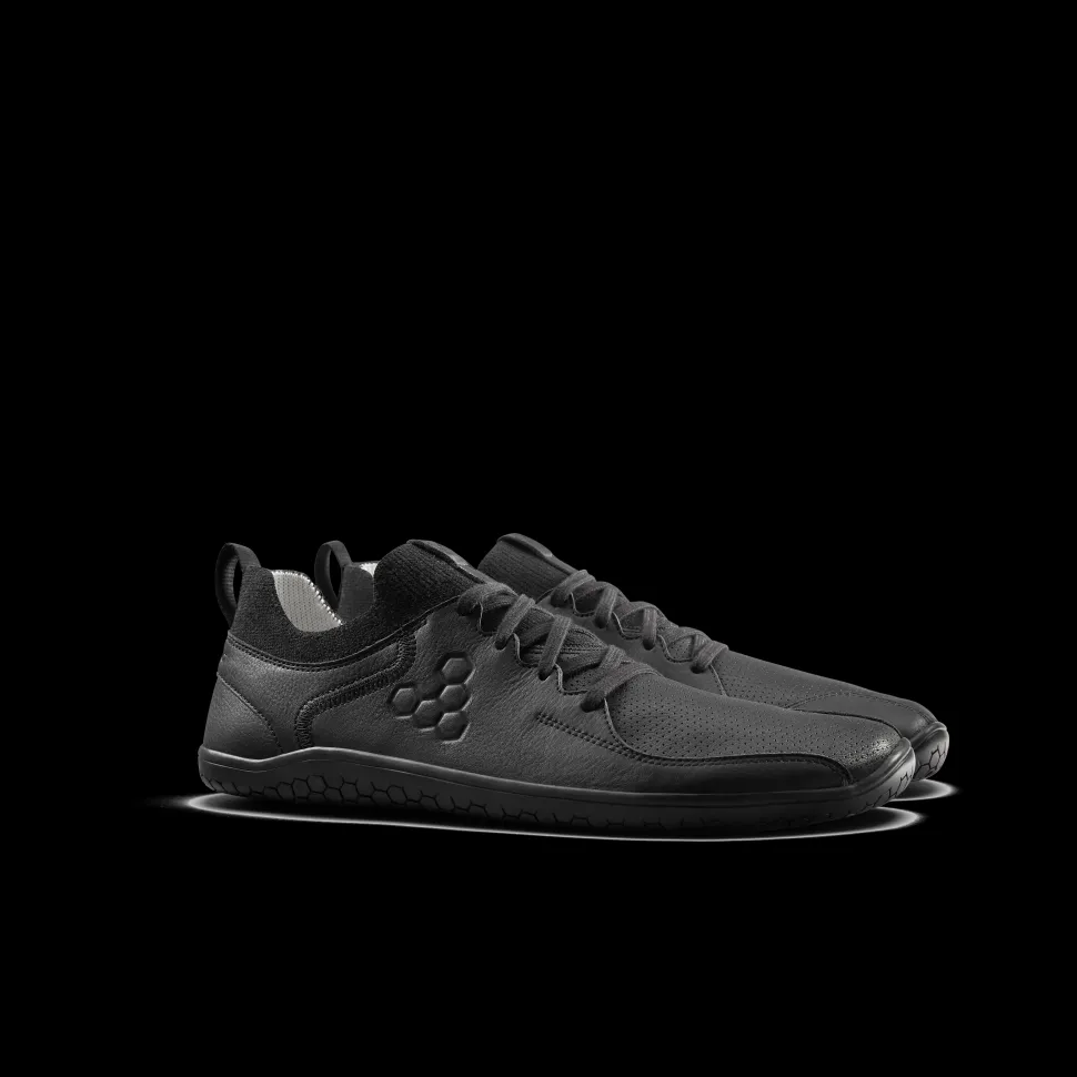 Vivobarefoot Primus Asana Leather Mens – Obsidian