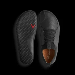 Vivobarefoot Primus Asana Leather Mens – Obsidian