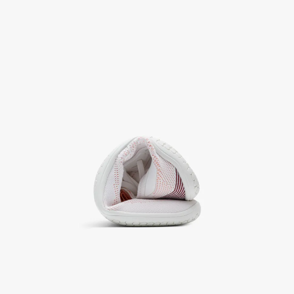 Vivobarefoot Primus Lite Knit Womens – White/Peach Melba