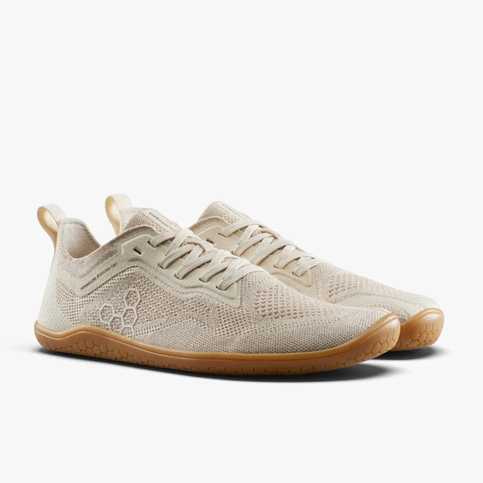 Vivobarefoot Primus Lite Knit Natural Womens – Coconut