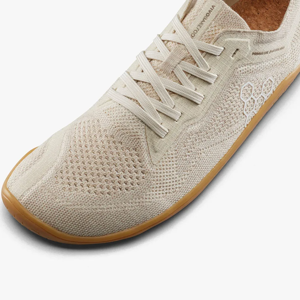 Vivobarefoot Primus Lite Knit Natural Womens – Coconut