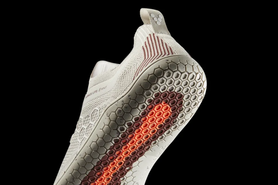 Vivobarefoot Primus Lite Knit Womens – Silver Birch