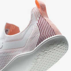 Vivobarefoot Primus Lite Knit Mens – White/Peach Melba