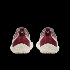 Vivobarefoot Primus Trail Knit FG Mens – Limestone/Rumba Red