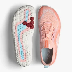 Vivobarefoot Primus Trail Knit FG Womens – Peach Melba