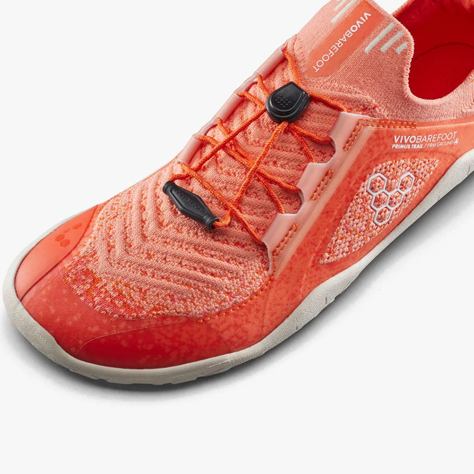 Vivobarefoot Primus Trail Knit FG Juniors – Sunset