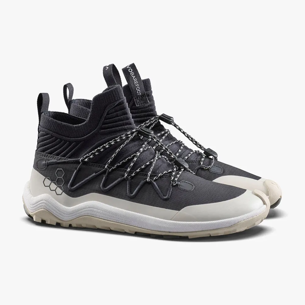Vivobarefoot Primus Trail Flow Mid Womens – Obsidian