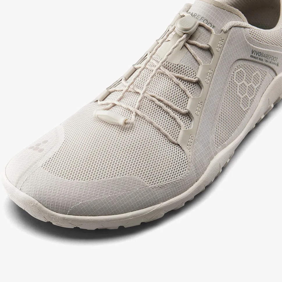 Vivobarefoot Primus Trail FG 3.5 Womens – Silver Birch