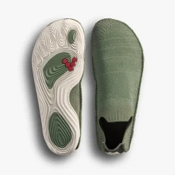 Vivobarefoot Sensus Slip On Knit Mens – Olive Night