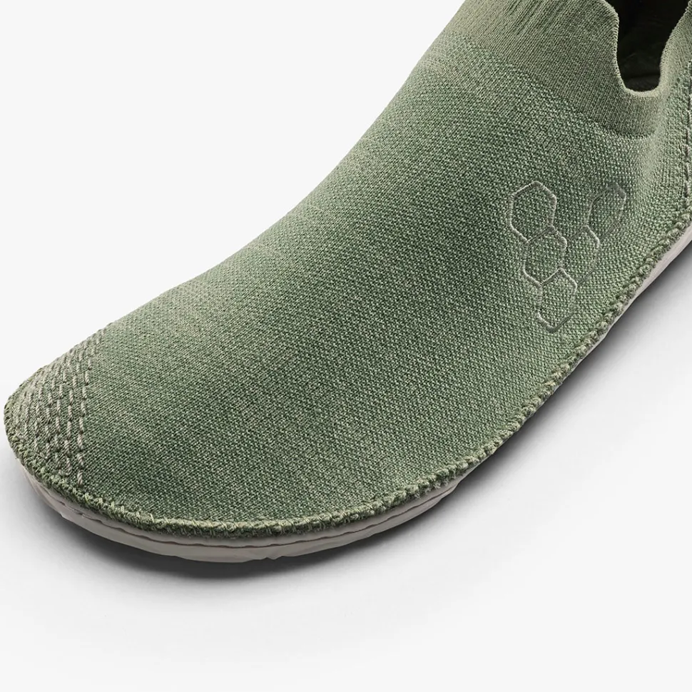 Vivobarefoot Sensus Slip On Knit Mens – Olive Night