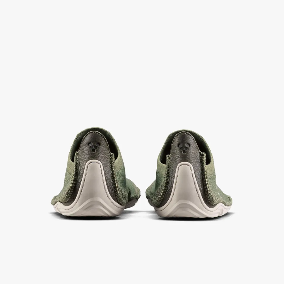 Vivobarefoot Sensus Slip On Knit Mens – Olive Night