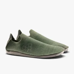 Vivobarefoot Sensus Slip On Knit Womens – Olive Night