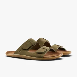 Vivobarefoot Sensus Yin Slide Womens – Dark Olive