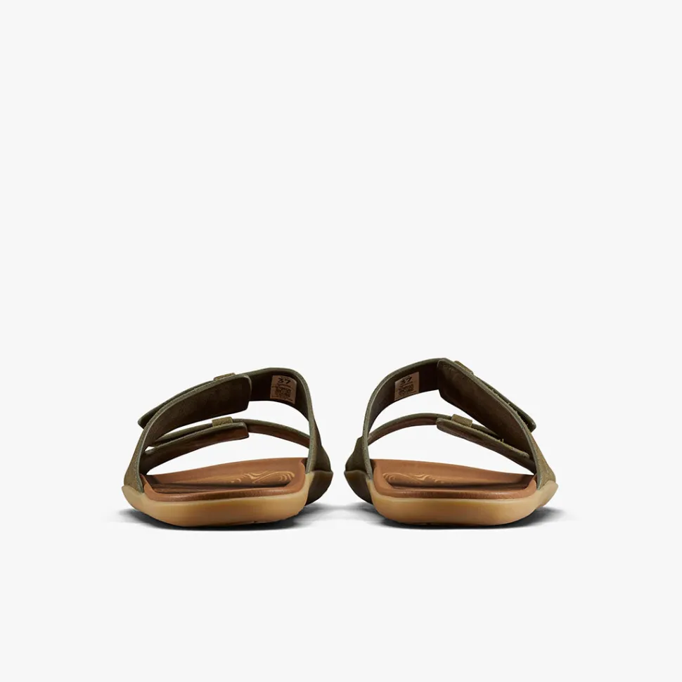Vivobarefoot Sensus Yin Slide Womens – Dark Olive