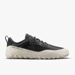 Vivobarefoot Tracker Leather AT Low Womens – Obsidian/White