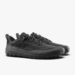 Vivobarefoot Tracker Leather AT Low Womens – Obsidian