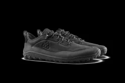 Vivobarefoot Tracker Leather AT Low Mens – Obsidian