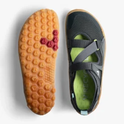Vivobarefoot Tracker Sandal Mens – Charcoal/Gum