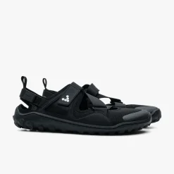Vivobarefoot Tracker Sandal Mens – Obsidian