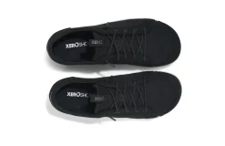 Xero Shoes Dillon Knit Big Kids – Black