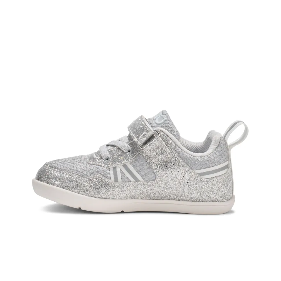 Xero Shoes Prio Little Kids – Silver Glitter