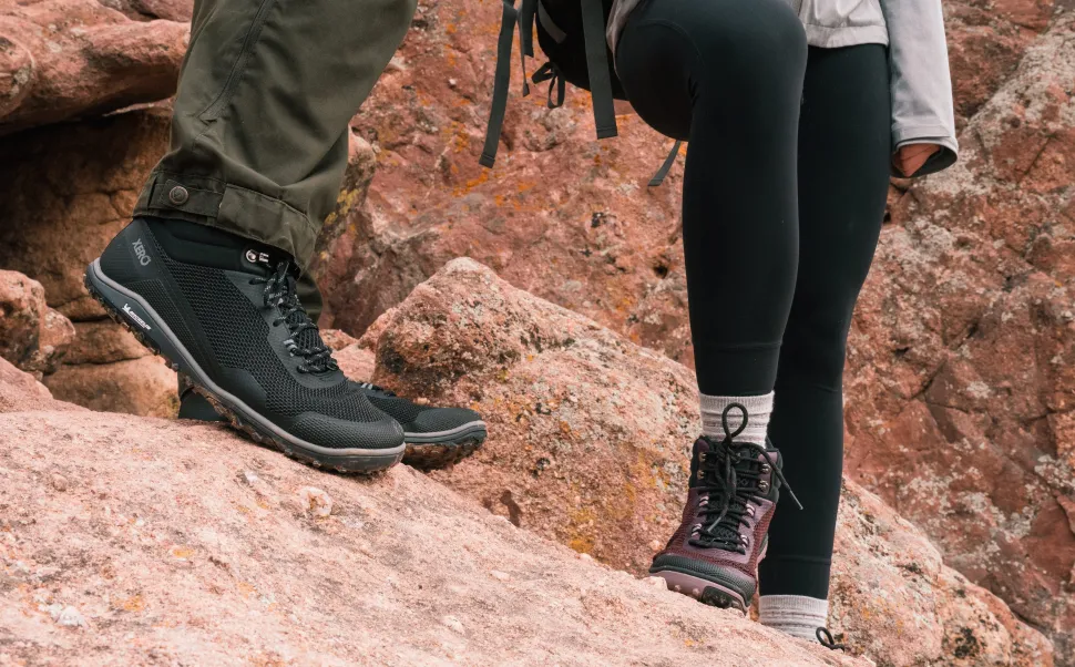 Xero Shoes Scrambler Mid Mens – Black