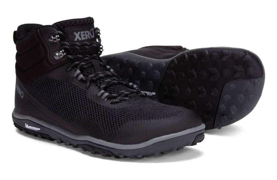 Xero Shoes Scrambler Mid Mens – Black